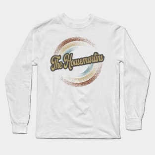 The Housemartins Circular Fade Long Sleeve T-Shirt